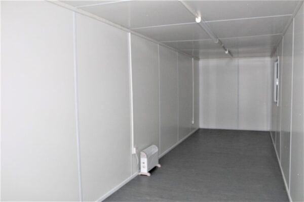 Contenedor de oficina de 20 pies con 2 ventanas (Ref:1096)