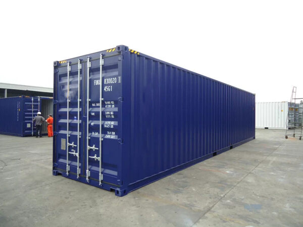Contêiner marítimo High Cube de 40 pies