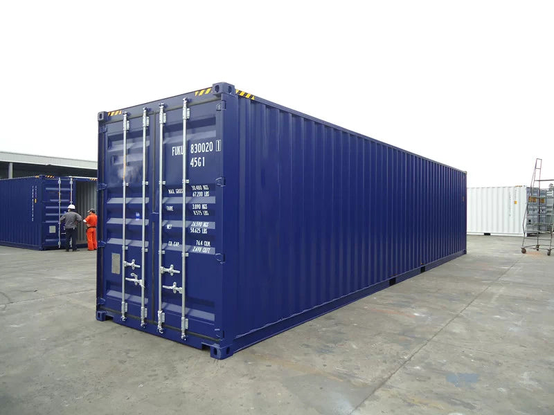 Contêiner marítimo High Cube de 40 pies