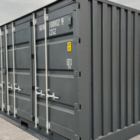 Contêiner HC de 20 pies con puertas laterales