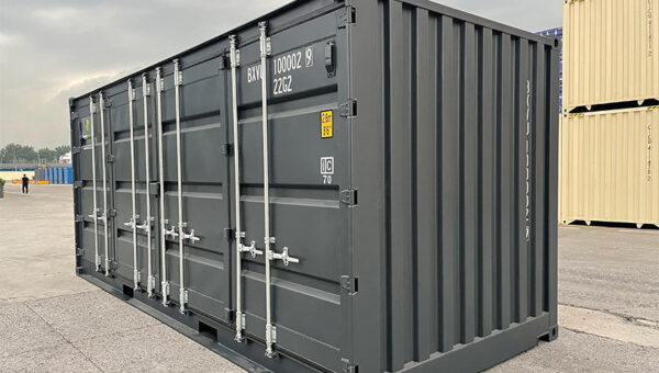 Contêiner HC de 20 pies con puertas laterales