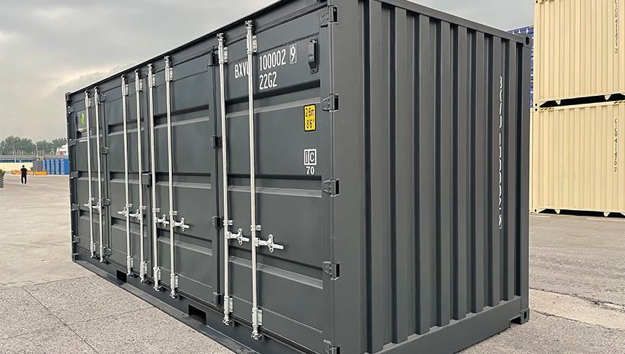 Contêiner HC de 20 pies con puertas laterales