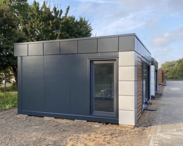 Contentor de oficina tipo «London» 6,00 x 5,00 m